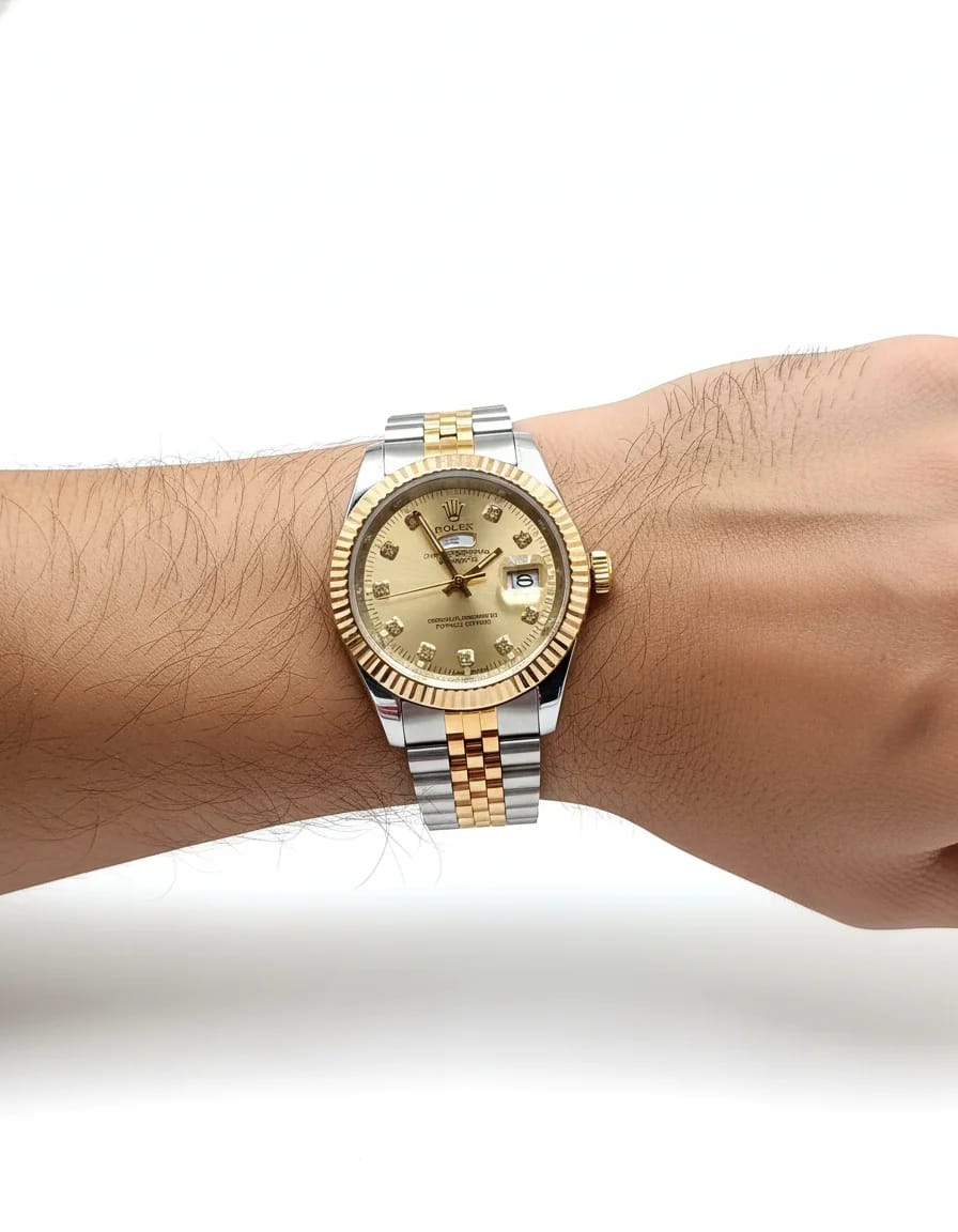 Rolex Oyster Perpetual Datejust golden dial