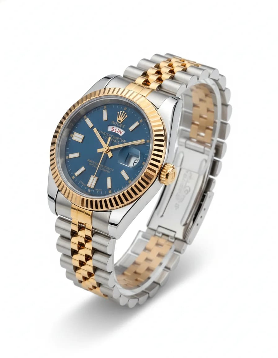 Rolex Oyster Perpetual Datejust blue dial