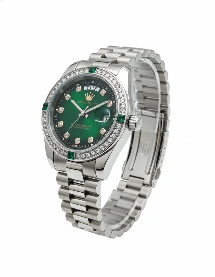 Rolex watch Green Dial