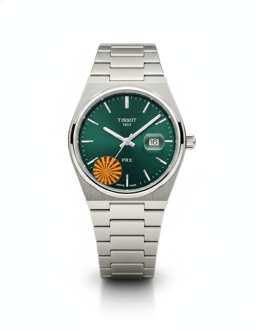 Tissot PRX green dial